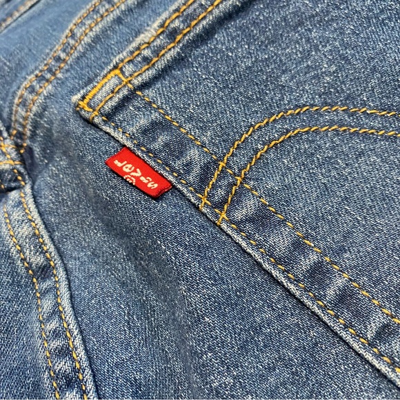 NWT(32x28) Levi’s Wedgie Straight Jeans High Rise Button Fly Medium Wash - Picture 12 of 14